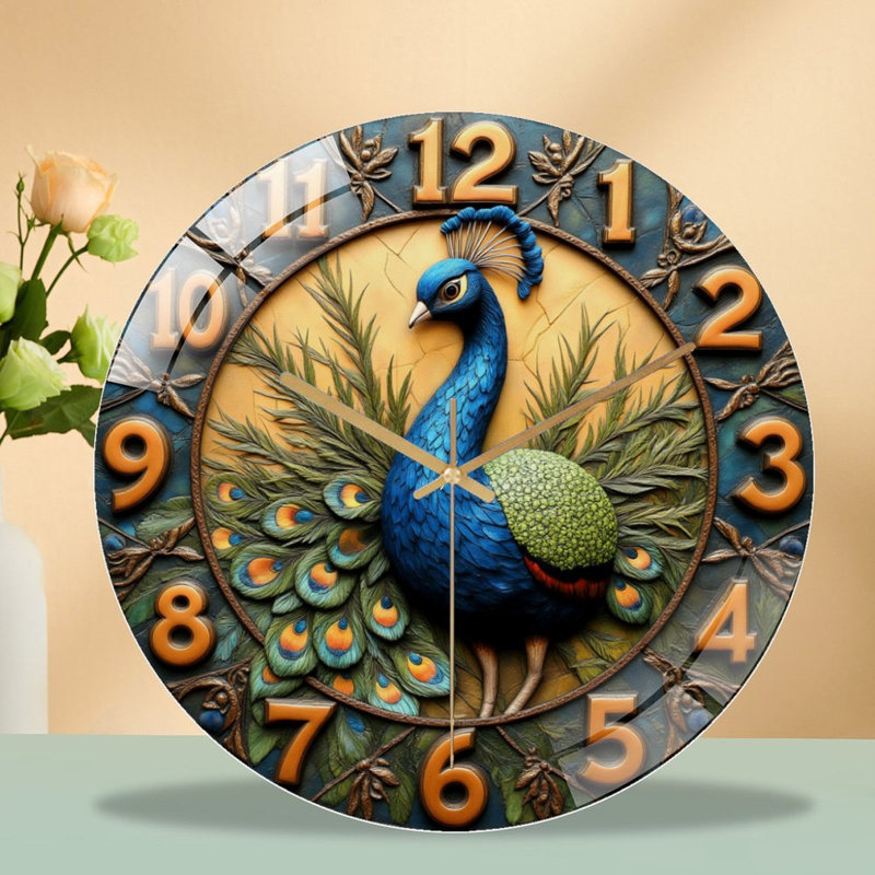 Horloge murale 12 po