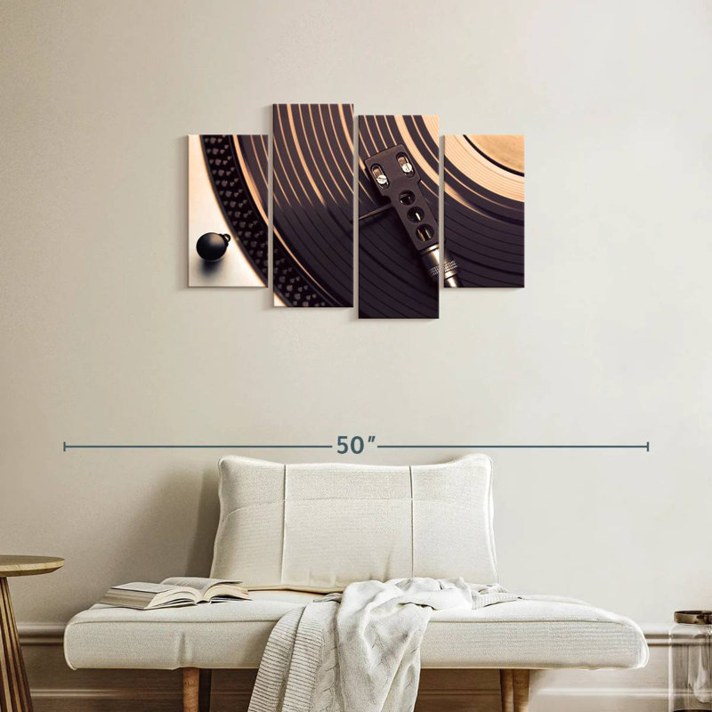 Platine vinyle Abarca, H 22 po x l 36 po