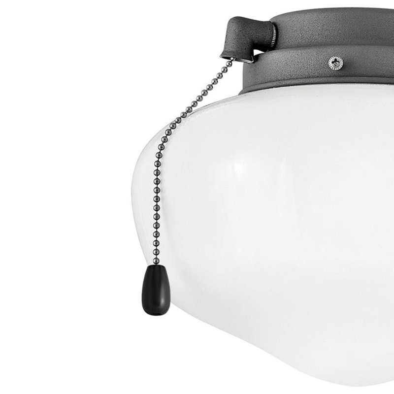 Ceiling Fan Light Kit, Gray