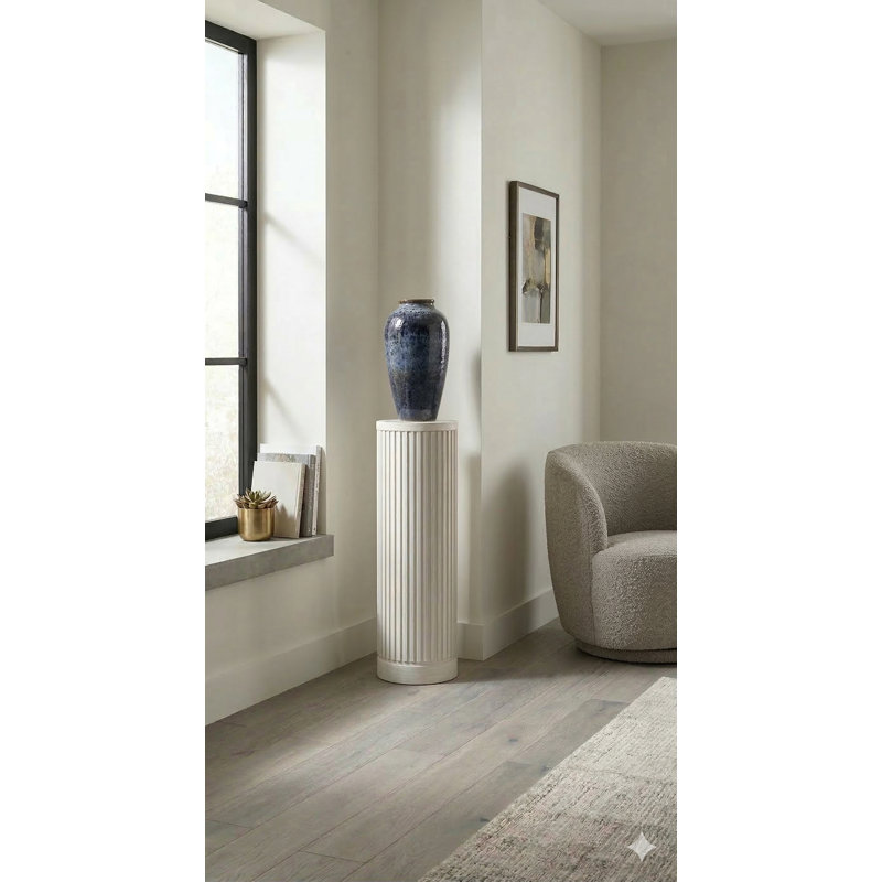Piédestal Graelynn - blanc, H 36 po x L 12 po x l 12 po, Blanc
