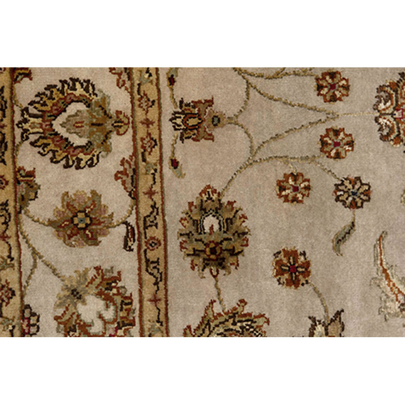 Hand Knotted Floral Area Rug