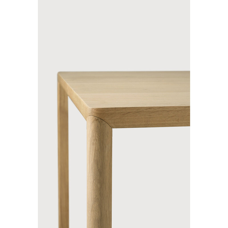 Air Solid Oak Dining Table, 37.41" W x 86.62" L
