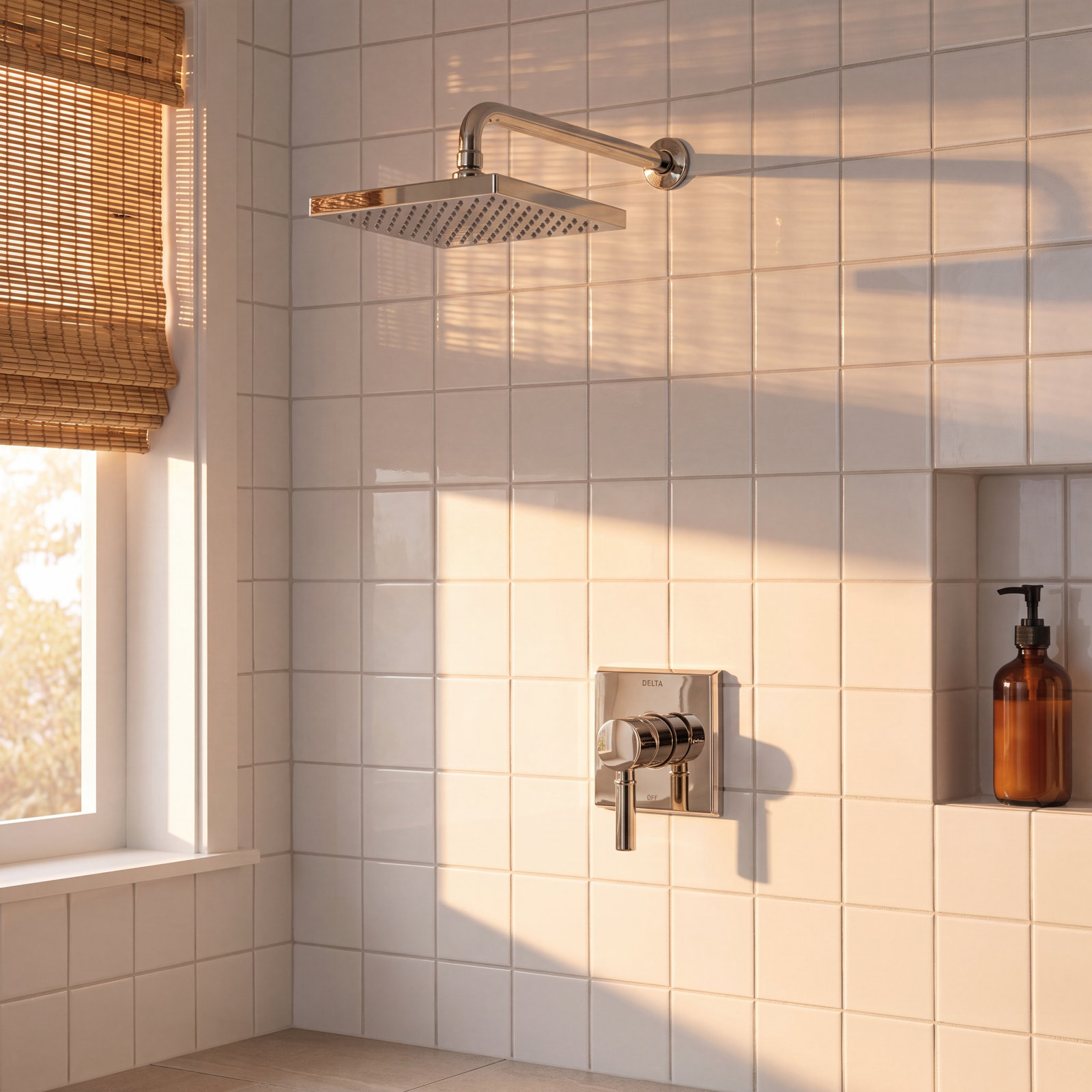 Pivotal® Shower Faucet, Lumicoat Polished Nickel