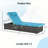 Outdoor Chaise Lounge Chair Set Of 2 With Adjustable Backrest, Table, And Cushions For Patio, Pool, And Garden Relaxation-1966260850-1966260861