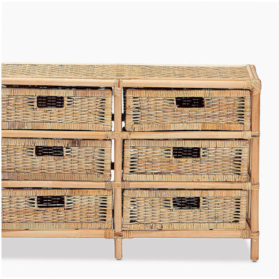 Armoire de rangement moderne à 6 tiroirs Modern Bohemian