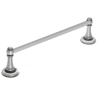 Millennium 36 inches c.c. {approximately} towel bar with 5/8 reeded center in Chalice