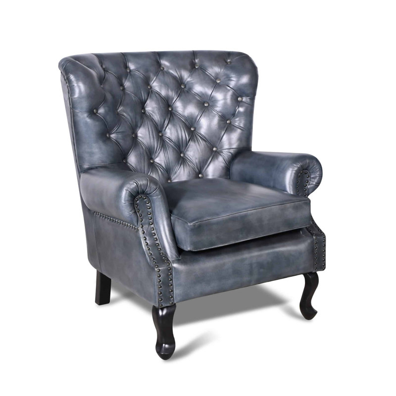 Baltz Upholstered Armchair, Grey