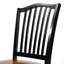 Chaise d'appoint 2 pièces avec pieds tournés