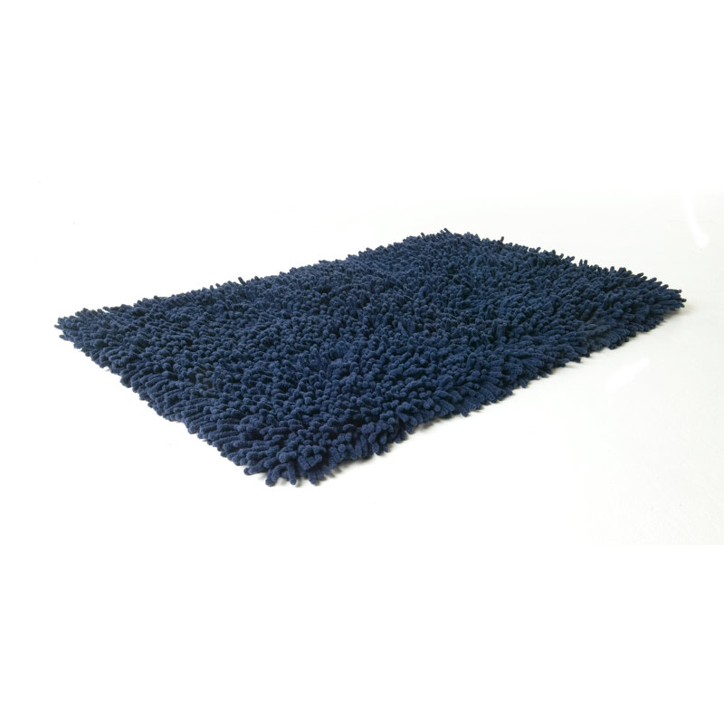 Geis Solid Colour Cotton Area Rug, Round 120cm