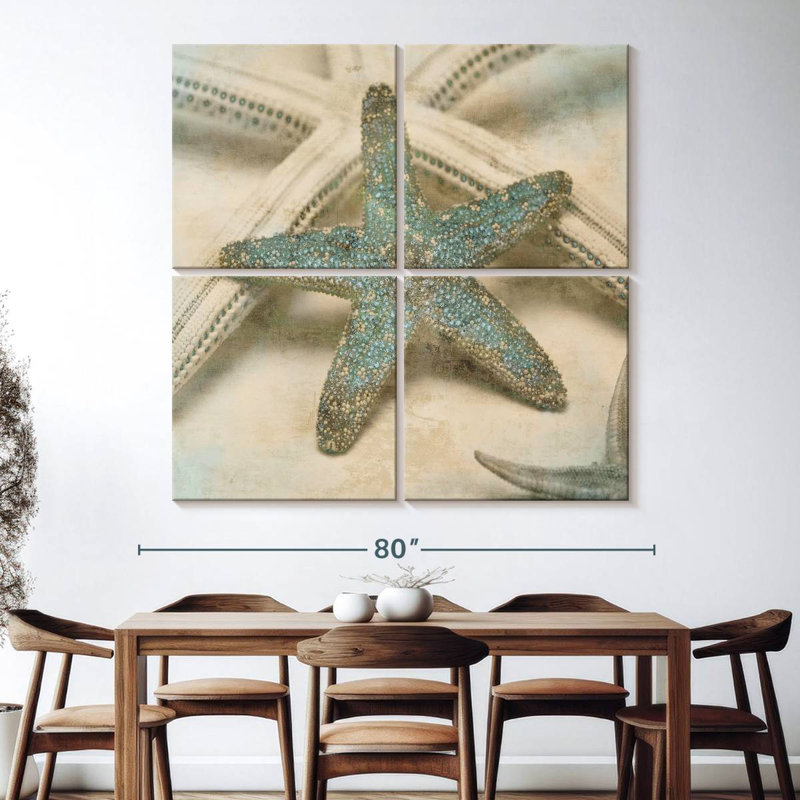 Aletra Coastal Gems III, 74" H x 74" W