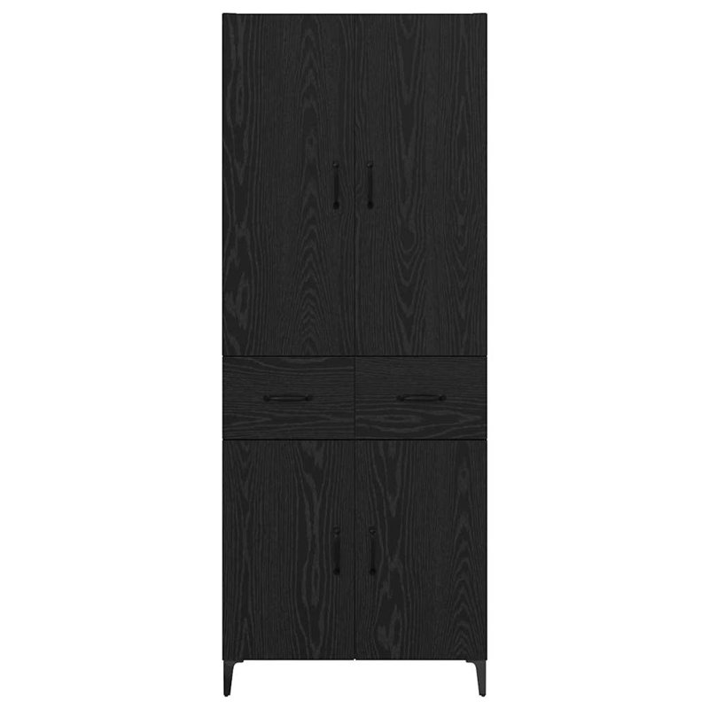 69.5cm Sideboard, Black Oak