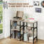 Manufactured Wood,Metal 75.2cm H Media Shelves-245791634