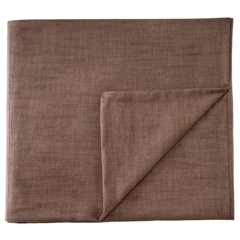 Housse de couette pour grand lit Cambric, Queen, Brown