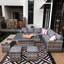 Gallager 11 - Person Garden Lounge Set with Rain Cover