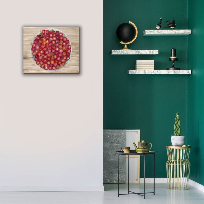  «Bowls Of Fruit 4» par Alicia Ludwig, art mural sur toile, 24 po x 20 po, H 20 po x l 24 po
