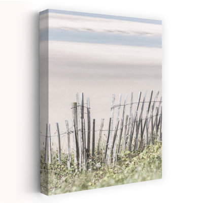 Contemporary Art Coastal Art by Deborah Revell - Wrapped Canvas Print