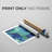 GeometricInCoolVIII -Canvas Print Only - NOT FRAMED