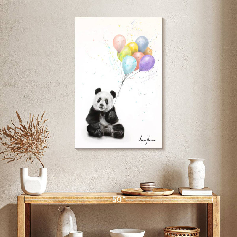Brampt Panda Party, H 24 po x l 16 po