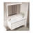 Simple cream style bathroom cabinet-112122085