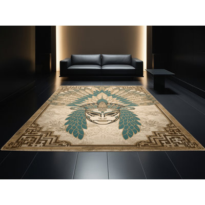 Tapis oriental doux et moelleux Somerset