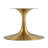 Silver Orchid Fein Oval-Shaped Coffee Table-561674414-561674413-538435049