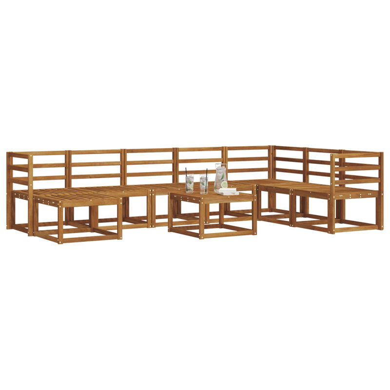 304cm Wide Patio Sectional Set
