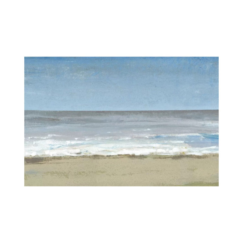 Beach Walking Day II by Timothy O' Toole - Wrapped Canvas Painting, 66.04 cm H x 45.72 cm W x 1.91 cm D