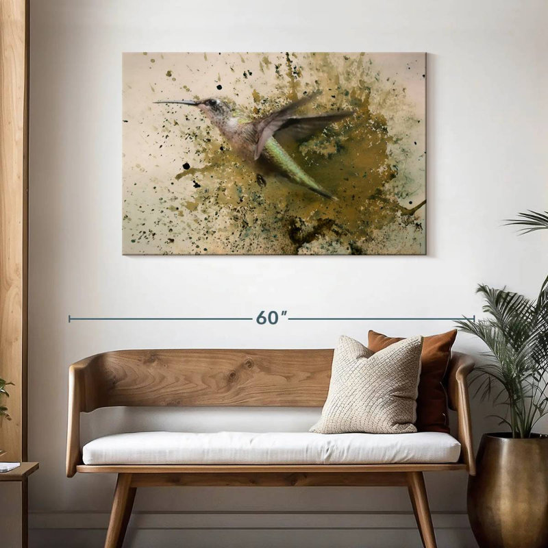 Brampt On The Fly, 30" H x 45" W