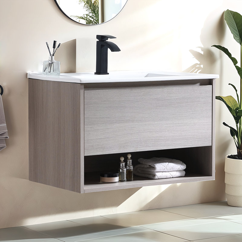 Meuble-lavabo flottant 30 po Modern Mood Grain
