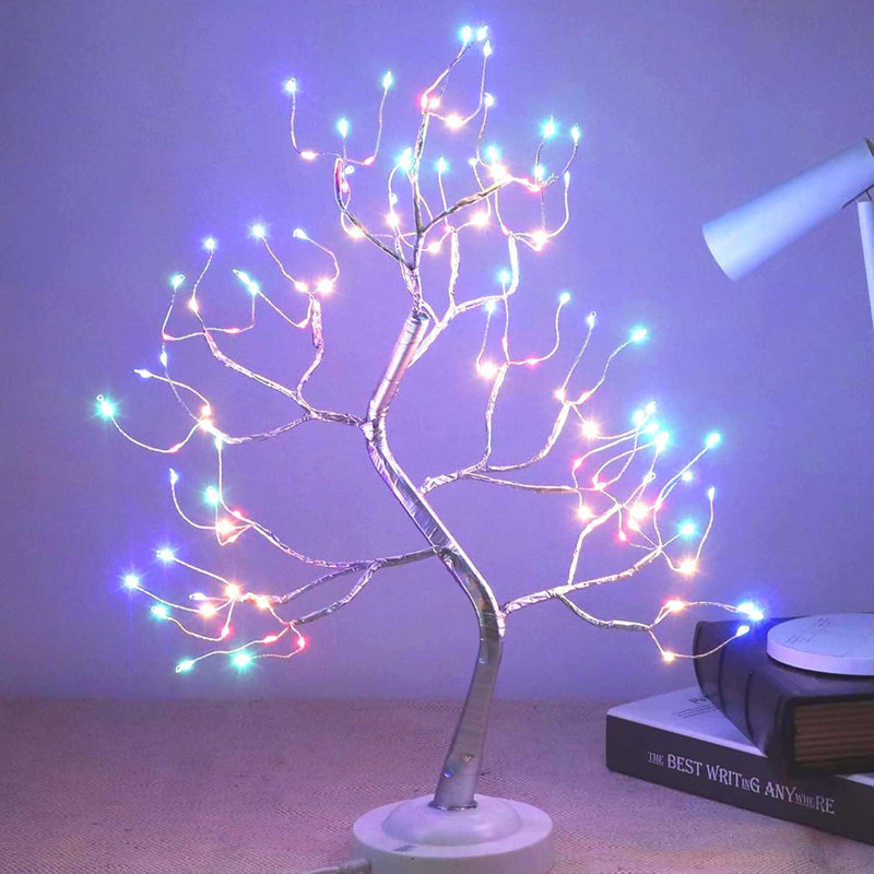 Lampe de table DEL Bonsai Fairy Tree