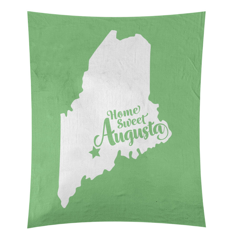 Tapisserie Augusta, Maine, H 27,5 po x l 37,5 po, Vert