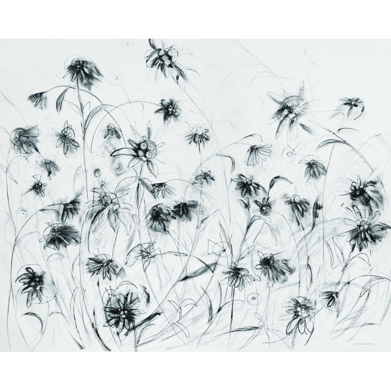 Edelweiss par Kamdon Kreations - reproduction sur toile tendue, H 12 po x l 16 po