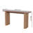 Rectangular Console Table, Long Fluted Entryway Couch Table For Entryway, Foyer, Hallway, Living Room