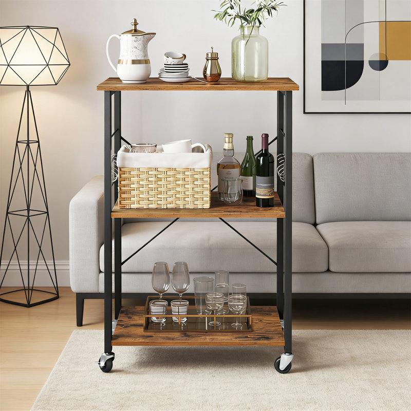 Metal Bar Cart