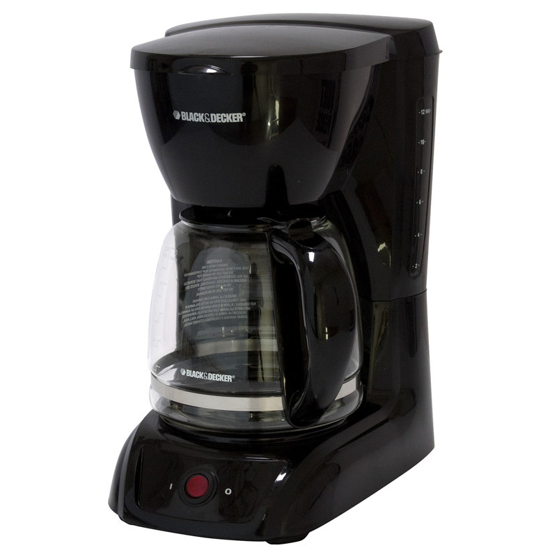 Cafetière 12 tasses, Noir