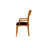 Ingrid 19.25'' H Upholstered Cherry Armchair-22354361-59696586