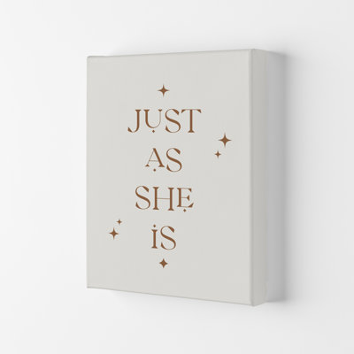 Just As She Is by Planeta444 - Print