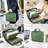 Fireproof Waterproof File Storage Box, EVA Document Organizer with 13 Compartments, Portable Office Accordion Holder, Green, 15.5x11.5x3.39 Inch-131298426