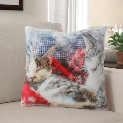 Dupuy Outdoor Reversible Throw Pillow