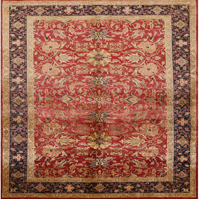 Tapis oriental brun / rouge Rawald