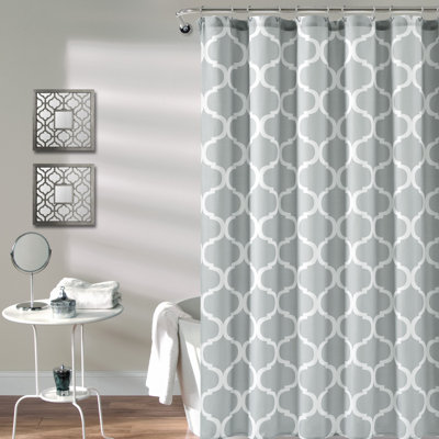 Geo Geometric Single Shower Curtain
