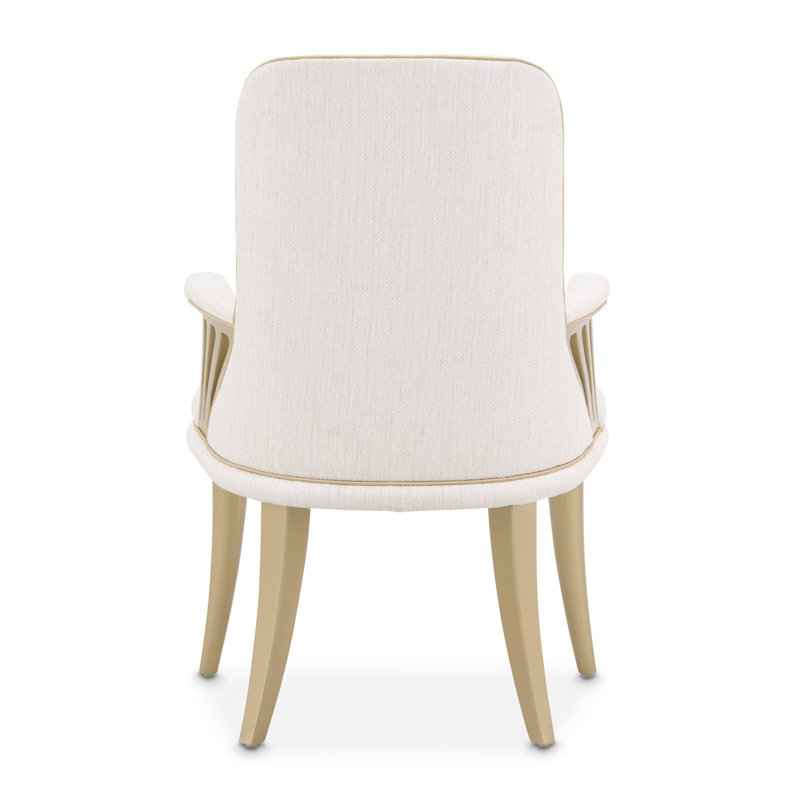 La Terrazza Dining Arm Chair - Creamy Pearl