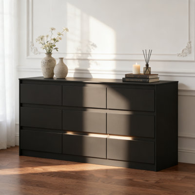 63" Wide 9 Drawers Dresser
