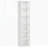 6-Tier Narrow Corner Cube Bookcase Storage-512873807