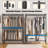 35.5'' Carbon Steel Rolling Clothing Rack