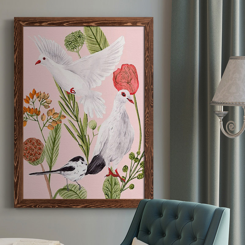 Oiseaux en mouvement I, H 37,5 po x l 27,5 po x P 1 po, Érable