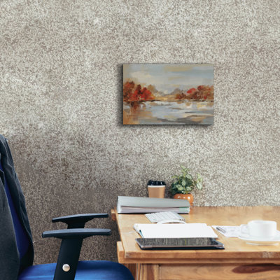 'Late Fall Reminiscence' by Silvia Vassileva Canvas Wall Art