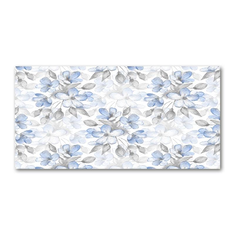 Delicate Flowers - Wrapped Canvas Print