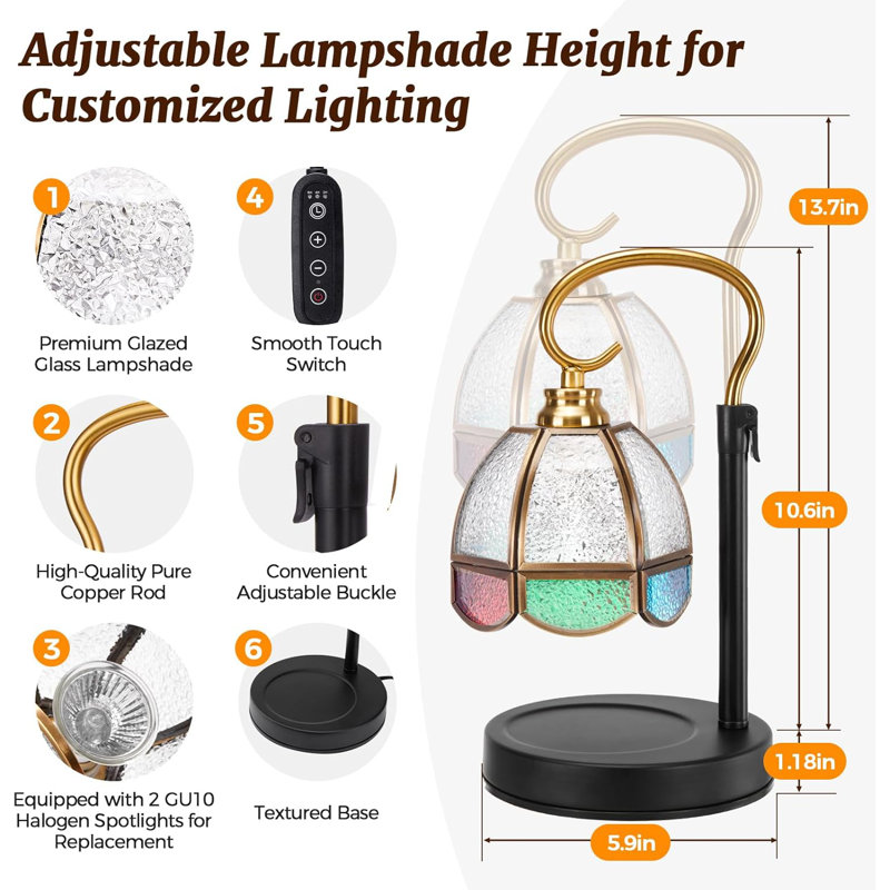 Candle Heating Lamp With Timer