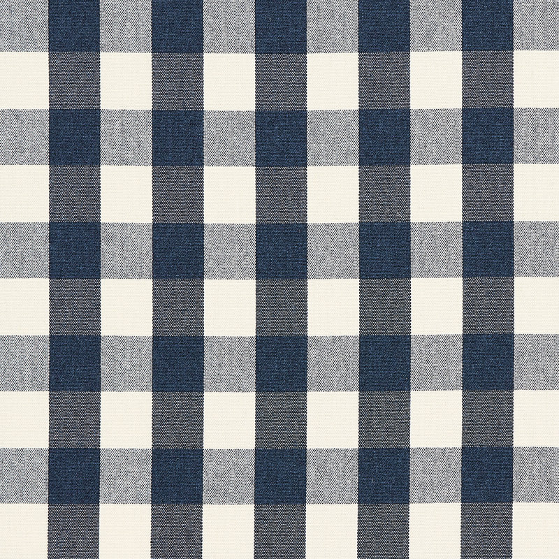 Tissu à carreaux Dutton Buffalo, Bleu marine